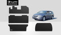 ToughPRO - Full Set with Cargo Mats Compatible with  Odyssey - All Weather Heavy Duty (Made in ) - Black Rubber - 2003