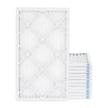 Pamlico Air 14x25x1  8 Pleated  Furnace Air Filters. Case of 12. Actual Size: 13-1/2 x 24-1/2 x 3/4