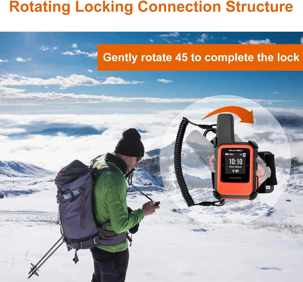 Backpack Tether for Garmin inReach Mini/inReach Mini 2 Handheld  - Garmin Backpack Mount (Not for Other