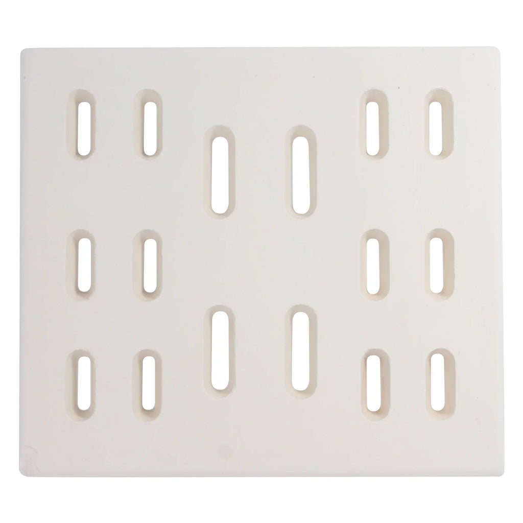 3-Pack  Grill Heat Shield Plate Tent Replacement Parts for Bakers Chefs Y0202XCLP - Compatible Barbeque Ceramic Flame Tamer, Guard, Deflector, Flavorizer Bar, Vaporizer Bar, Burner Cover 8"
