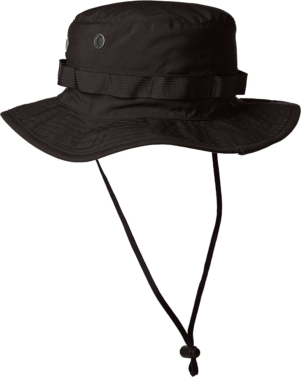 Tru-Spec 3309000 Mens  Black Cotton Blend Gen- Adjustable Boonie Hat