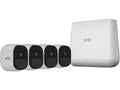 Pre-Owned Arlo Pro 4-Cam System 2-way Audio Wifi  4 Camera Kit VMS4430U-100NAR - White (Fair)