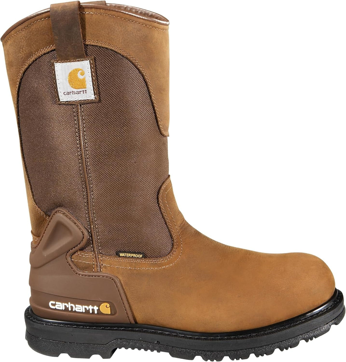 11" Wellington Waterproof Soft Toe Pull-On Leather Work Boot CMP1100