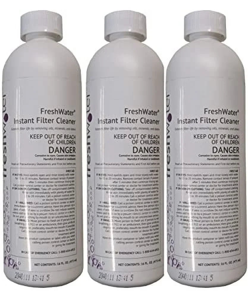 Hot Spring 76766 Spas Freshwater Instant Filter Cleaner 3 Pack