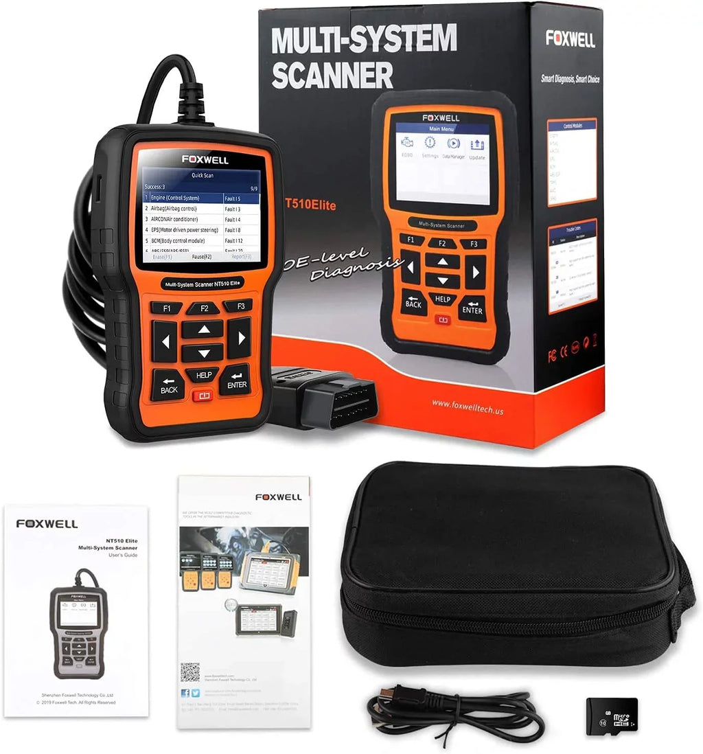 NT510 Elite Automotive Bi-Directional Scan Tool Fits for Toyota Lexus Scion Full System  Scanner  Bleeding    Reset Service Active Test OBD2 Scanner Car Code Reader  Scan