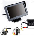 12~24V Truck Bus Wagon Van Parking Camera Monitor System 4.3" Car Monitor With Camera with Wireless Transmitter/Receiver