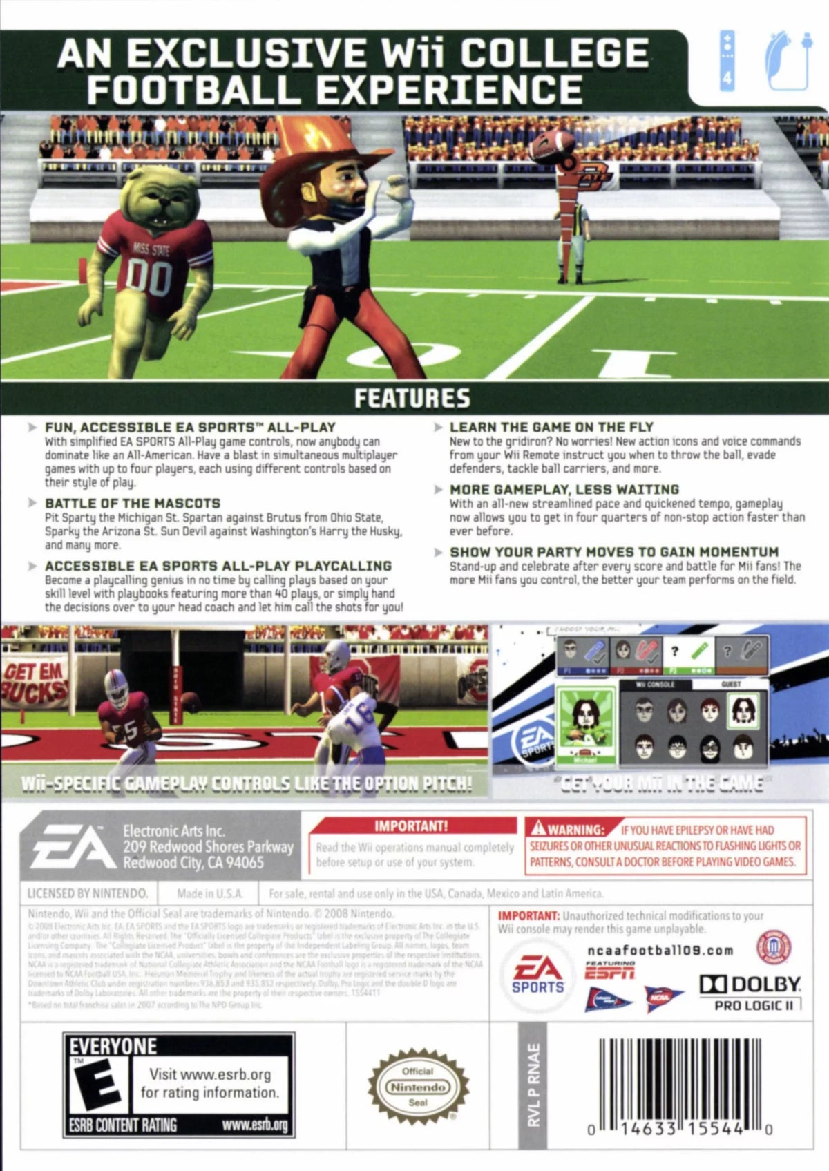 Football 2009 (Wii)
