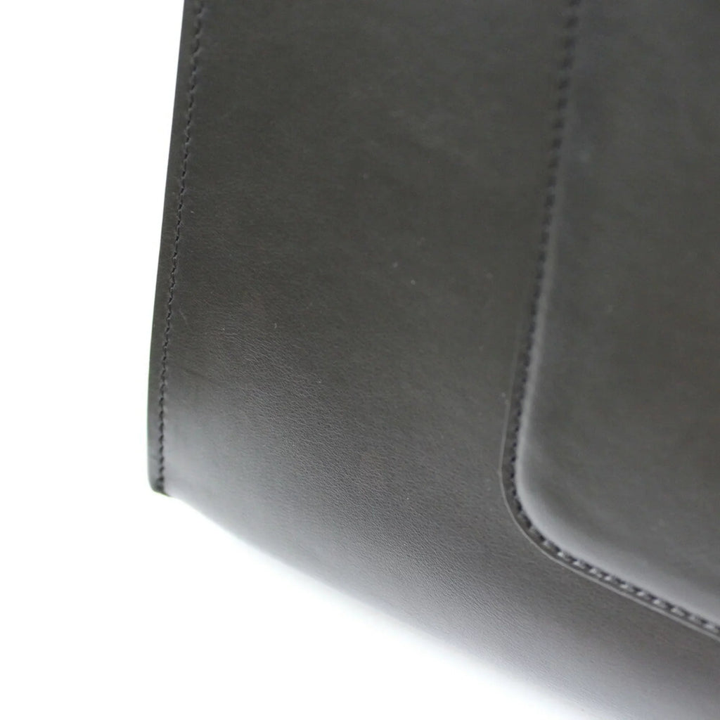 Pre-Owned  Celine Handbag Edge Overseas Large Black Yellow Women's Leather (Fair)