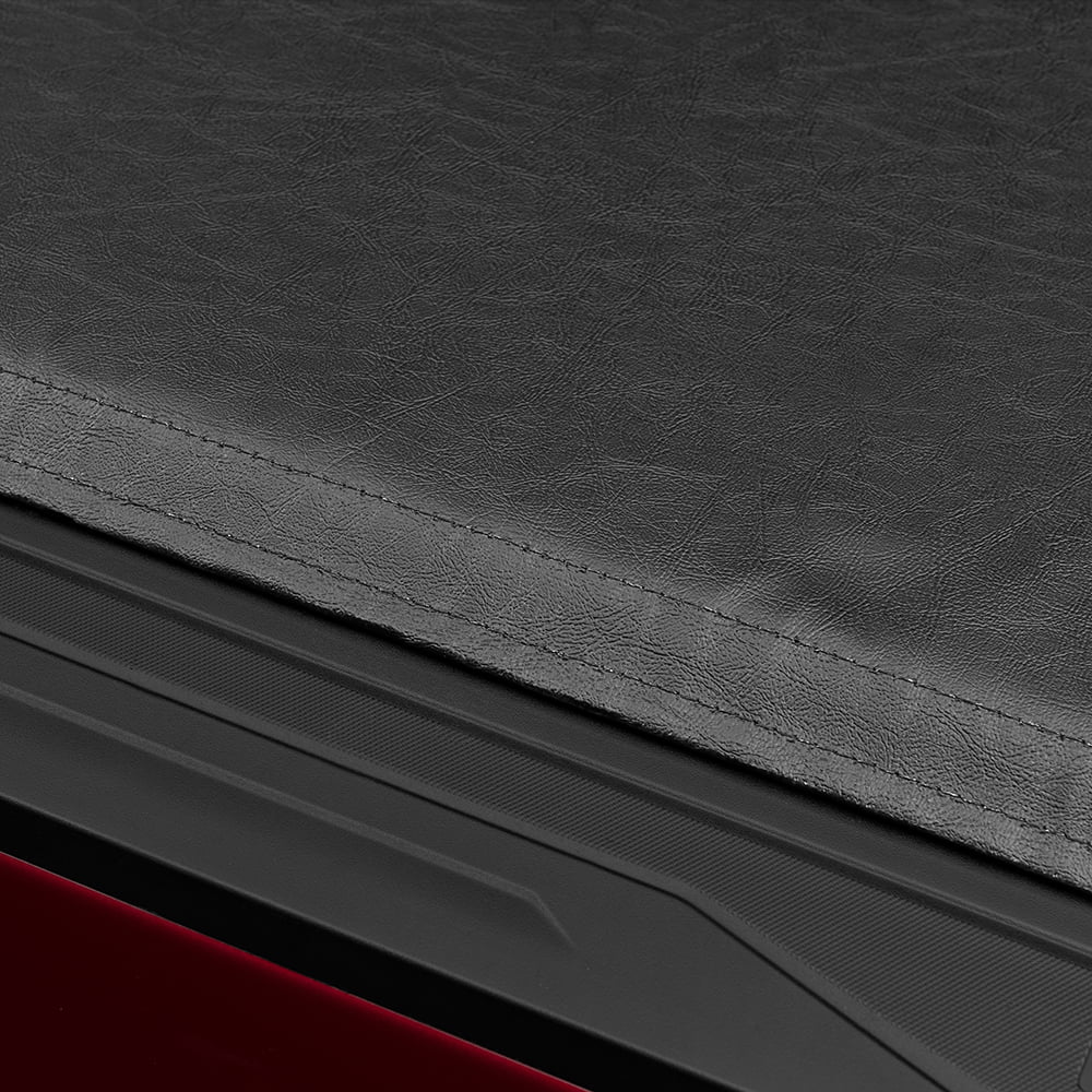 Tonno Pro Lo Roll, Soft Roll-up Truck Bed Tonneau Cover | -1095 | Fits 2019 - 2023 Chevy/ Silverado/Sierra, works w/ MultiPro/Flex tailgate 5' 10" Bed (69.9")