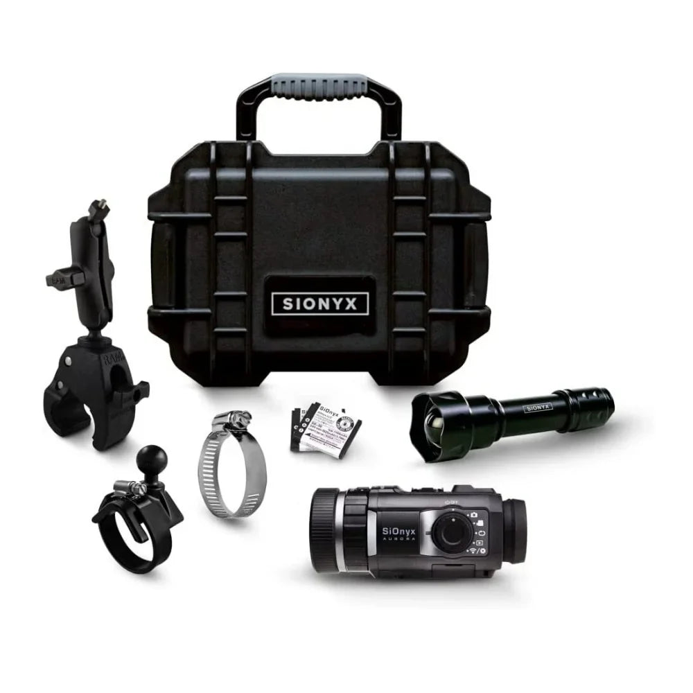 Sionyx Aurora Black Uncharted IP67 Full Color Digital Night Vision Camera Kit