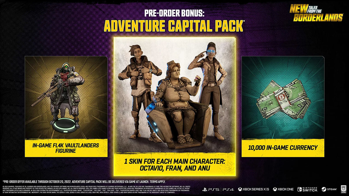 New Tales from the Borderlands Deluxe Edition - Playstation 5
