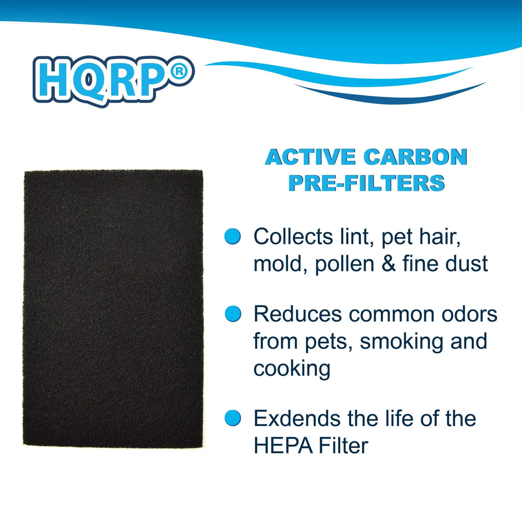 8-Pack Carbon Filter C for Holmes HAP702, HAP706, HAP715, HAP716, HAP725, HAP726 Air Purifiers