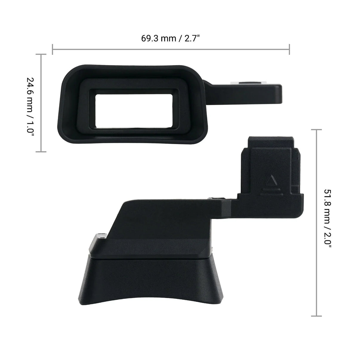 Extend Camera Eyecup Eyepiece Viewfinder for Sony A7C Alpha 7C -7C