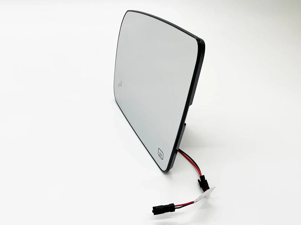 Replacement for Exterior Rear View Mirror Glass Power Heated with Blind Spot Detection 2014-2021 Tundra 2018-2022 Sequoia Driver Left Side 879060C010 TO1324132