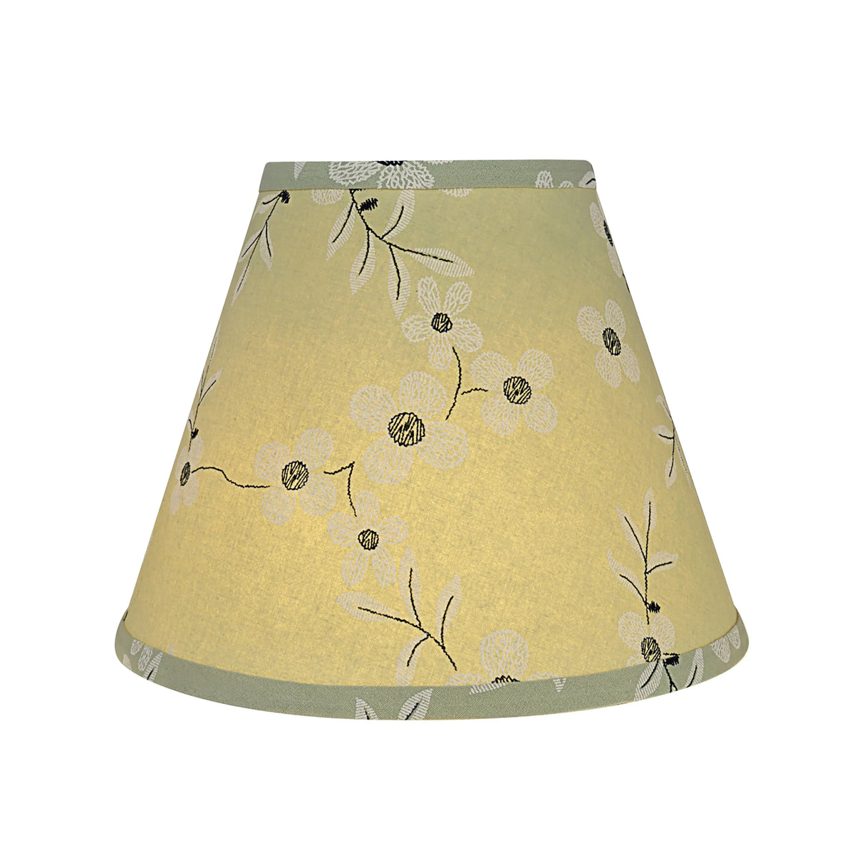Aspen Creative 59103 Transitional Hardback Empire Shape  Construction Lamp Shade in Light Green, 10" Wide (5" x 10" x 8")