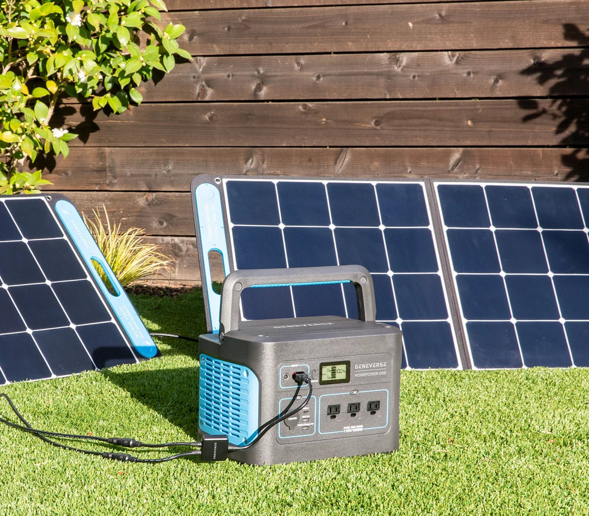100 Watts SolarPower One Monocrystalline Portable Solar Panel with built-in -C and -A ports