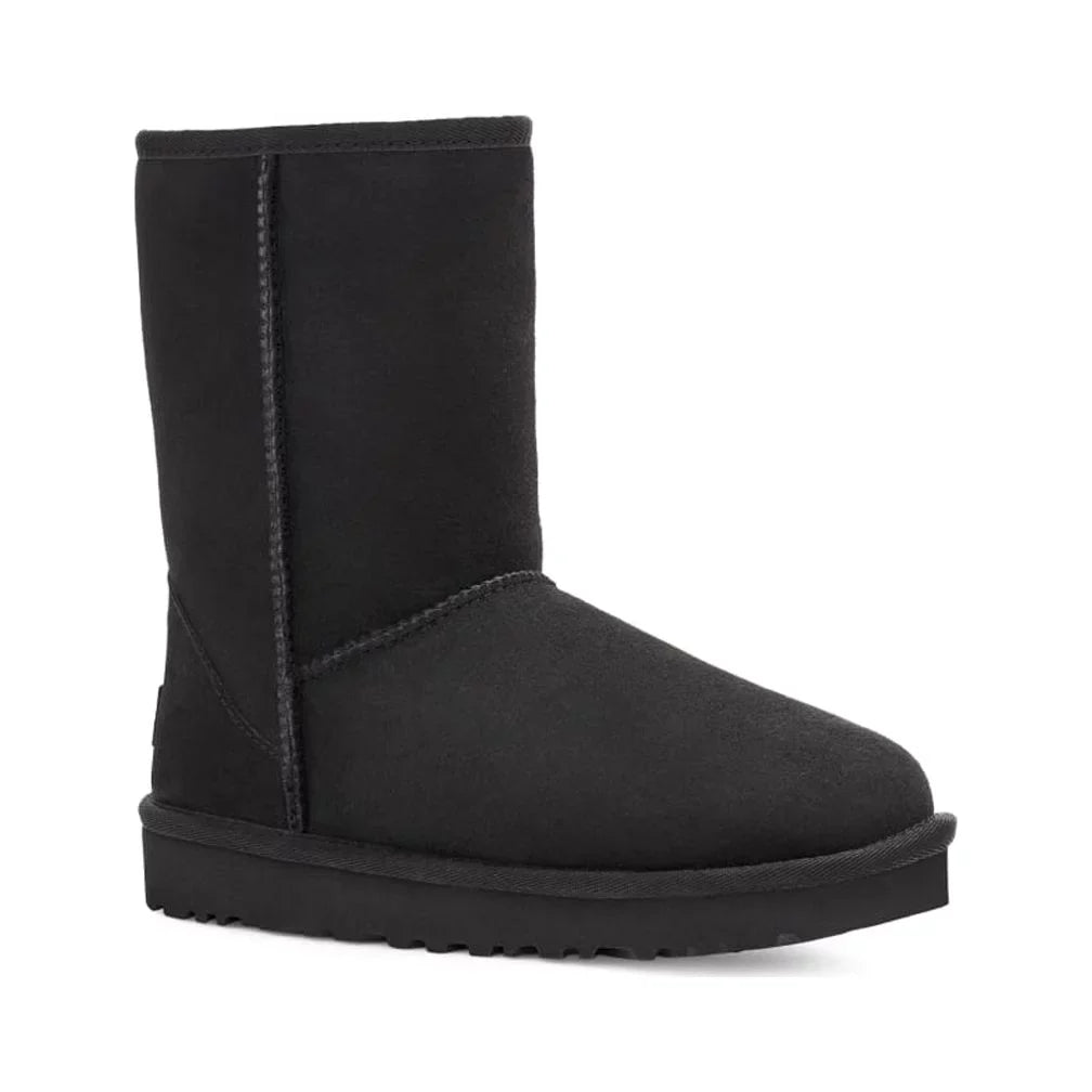 Womens Classic Short  Boot Black - 1016223