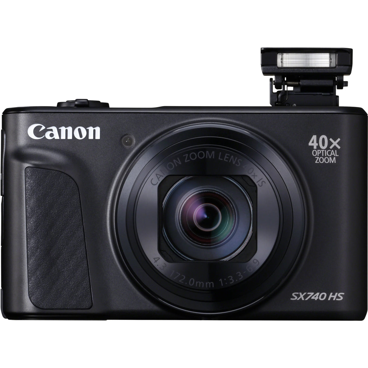 Canon PowerShot SX740  20.3 Megapixel Compact Camera, Black