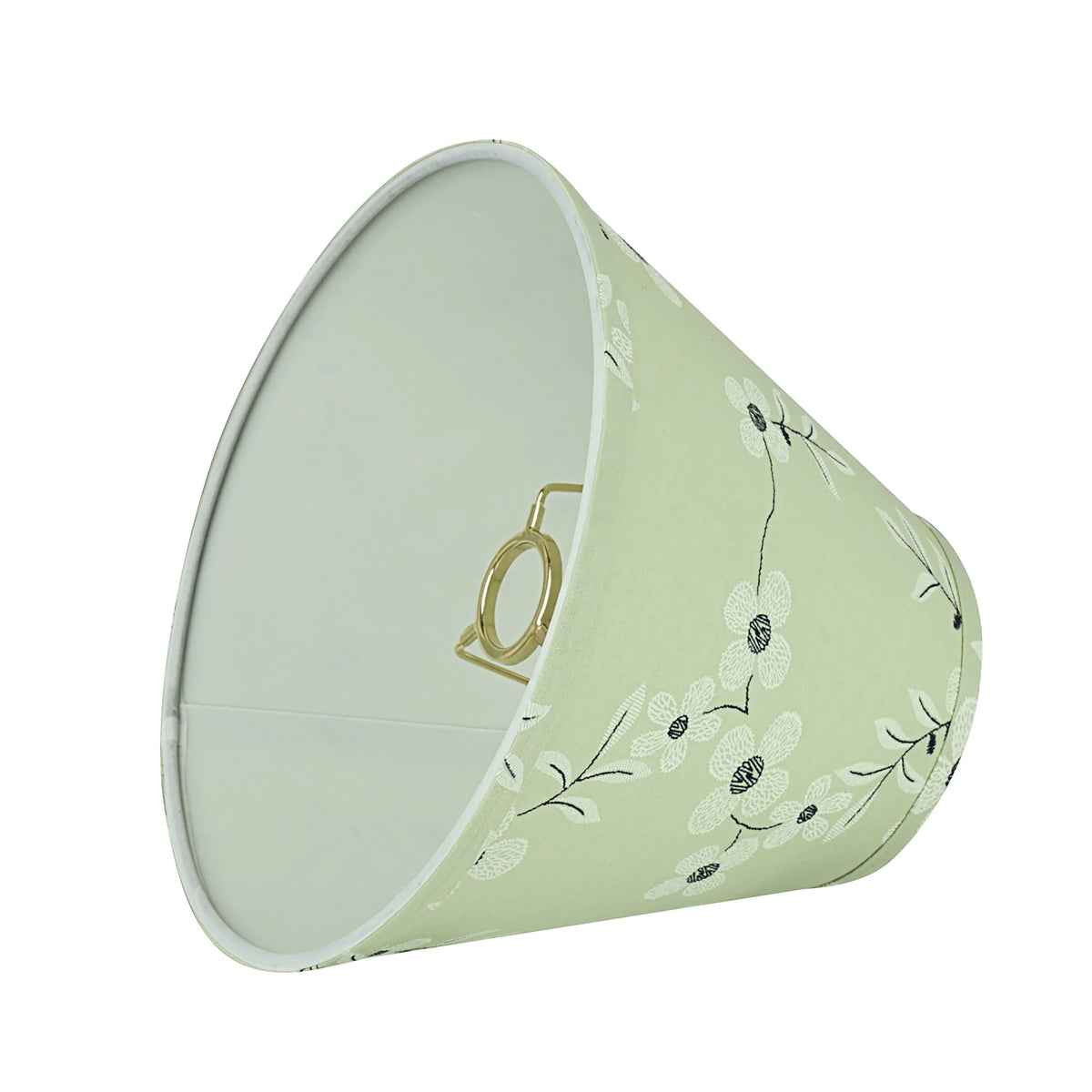 Aspen Creative 59103 Transitional Hardback Empire Shape  Construction Lamp Shade in Light Green, 10" Wide (5" x 10" x 8")