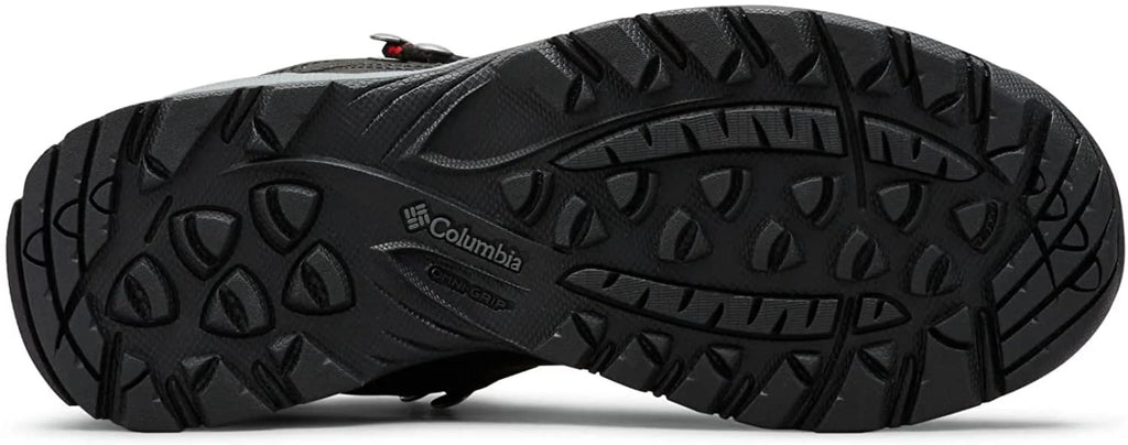Columbia Womens Newton Ridge Plus Boot 10 Wide Black/Poppy Red