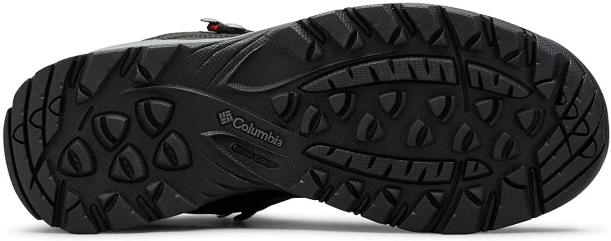 Columbia Womens Newton Ridge Plus Boot 10 Wide Black/Poppy Red