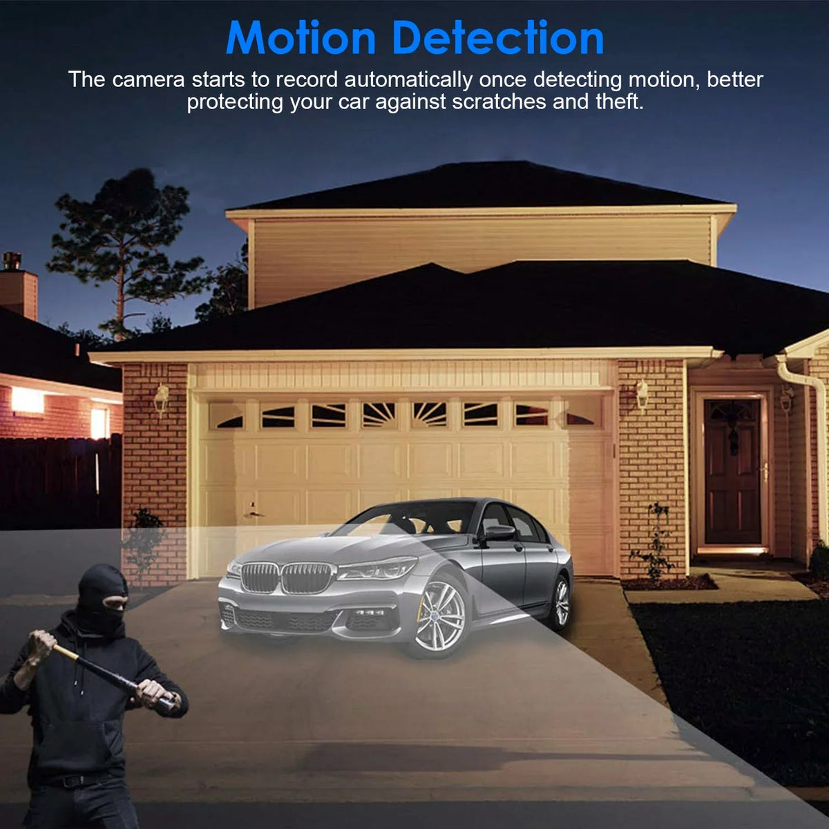 1080P Dual Lens Dash Cam, iMounTEK Universal Vehicle Driving Recorder, Car  with WiFi  G-Sensor  Control Motion Detection Parking Monitor Night Vision