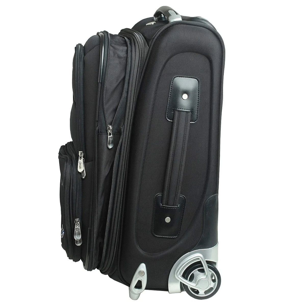 Black Hawaii Warriors 21" Softside Rolling Carry-On Suitcase