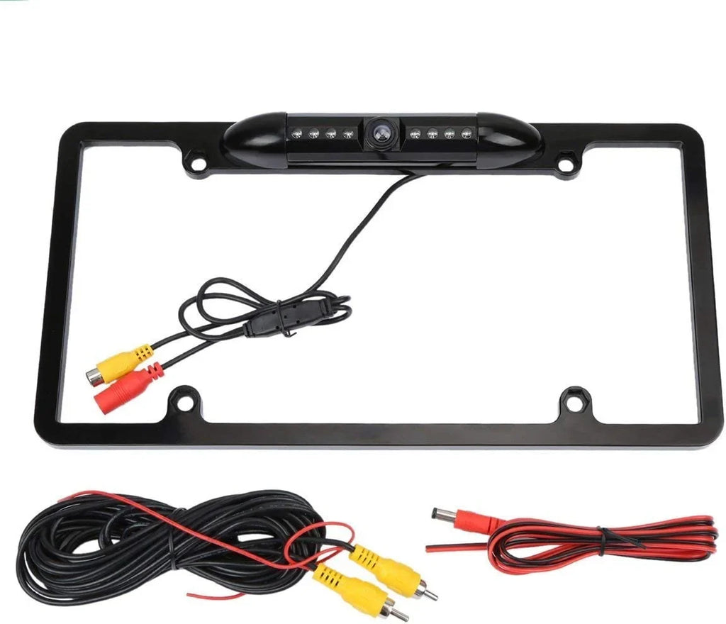 Backup Camera Rearview License Plate Frame for  -AX5500 XAVAX5500 Black
