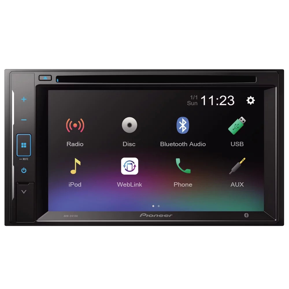 New Pioneer -241EX 6.2 Inch Digital Media &  Receiver w/ Backup Bullet Camera
