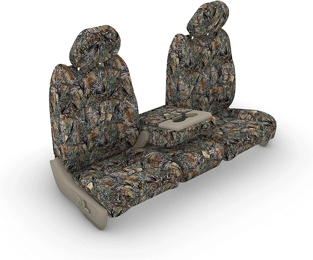 F486 2014 Ford F150 & 2015-2021 F250-F550 Front 40/20/40 Split Seat with Opening Center Console and Opening 20 Section Seat Bottom  MC2C Camouflage Endura