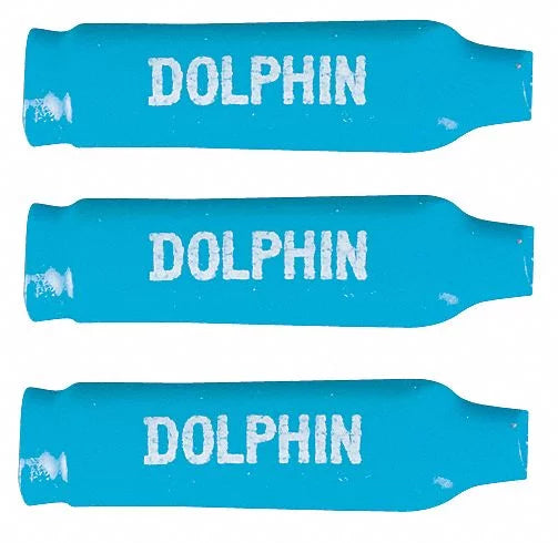 Dolphin Components InsulDsplConn,Blue,Run Tap,,PK100 -100-S