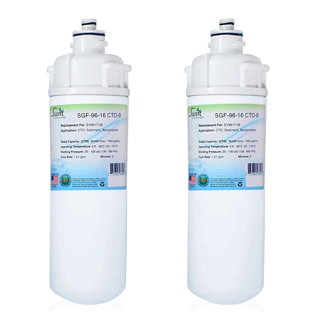 Swift Green Filters -96-16 -B Compatible Commercial Water Filter for EV9617-36, Made in  (Pack of 2)