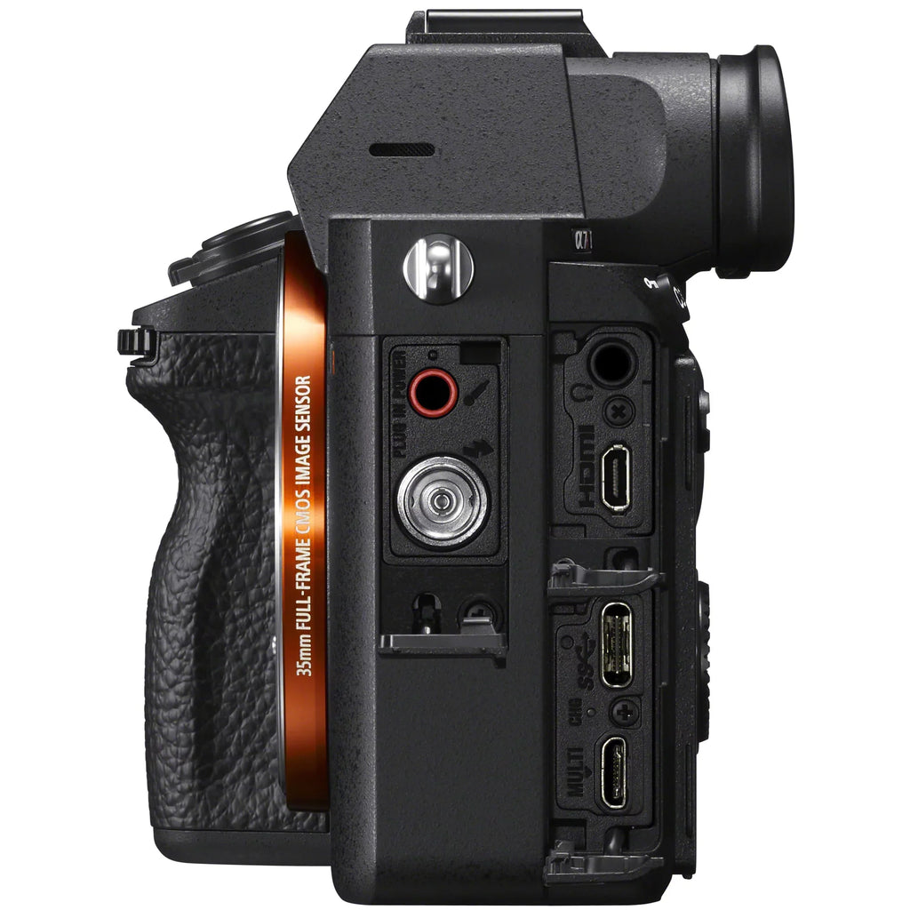 Sony a7  Full-Frame Alpha Mirrorless Digital Camera a7III Body -7M3 Filmmaker's Kit with   2 Gimbal 3-Axis Handheld Stabilizer Bundle + Deco Photo Backpack + Software