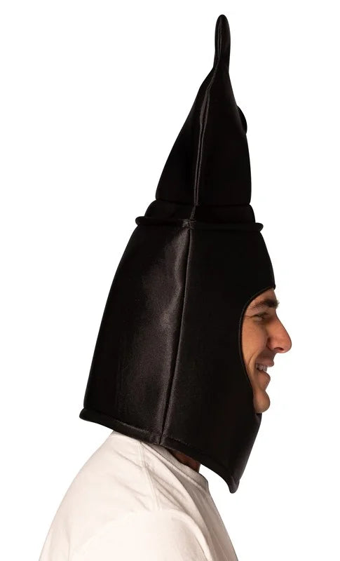 Rasta Imposta Ultimate Deluxe BlackBishopChessHeadpiece Halloween Mask Costume, Adult One Size, R1309-