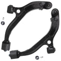 Detroit Axle - Front Lower Control Arms for 01-07 Dodge Caravan Chrysler Town & Country 01-03 Voyager, 2pc Lower Control Arms & Ball Joints Assembly Replacement