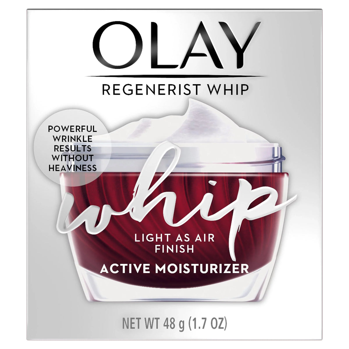 Olay Regenerist Whip Face Moisturizer, 1.7 Oz