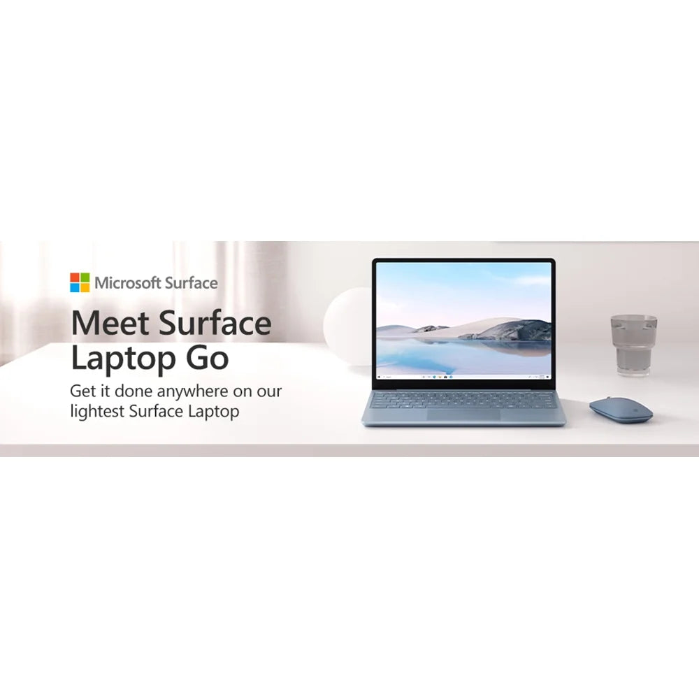 Microsoft Surface Laptop Go - 12.4" Touchscreen Intel Core i5 8GB Memory 256GB , Ice Blue - (Open Box)