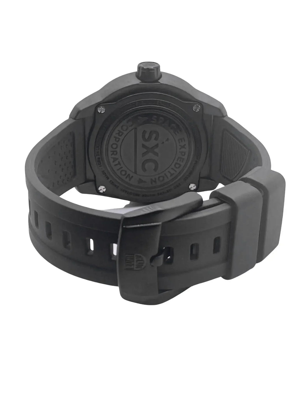 Pre-owned Luminox  Space   Black Dial Carbon Quartz Watch .5027 (Good)