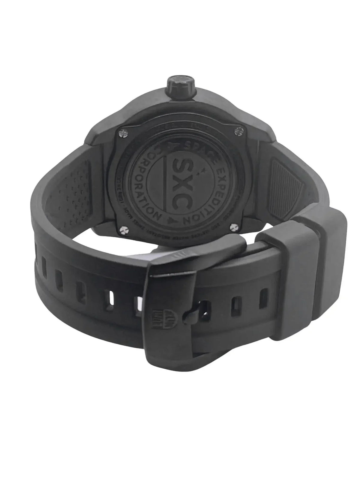 Pre-owned Luminox  Space   Black Dial Carbon Quartz Watch .5027 (Good)