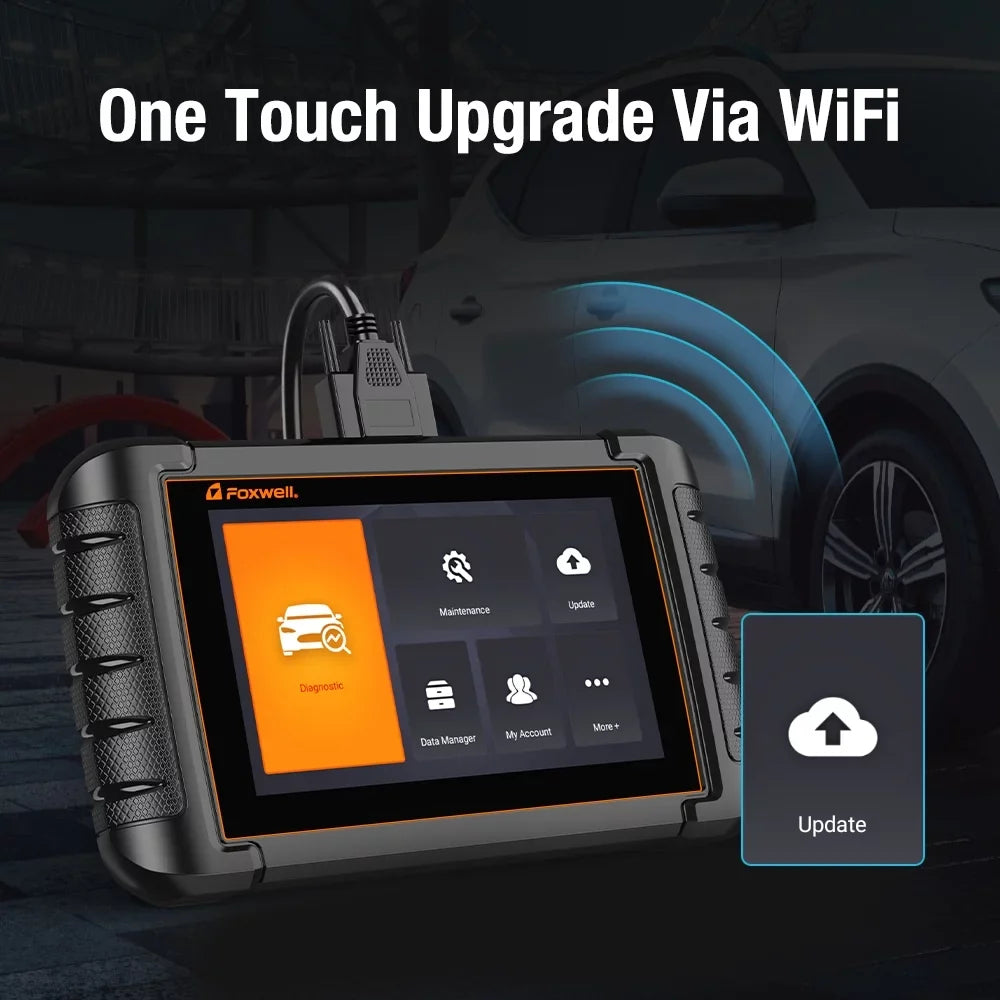 NT809 Advanced Bidirectional Scan Tool OBD2 Scanner Scan All Systems 30+ Reset Services Car Code Reader  Bleeding Oil Reset Car Scanner Automotive Scanner Auto Diagnostic Tool