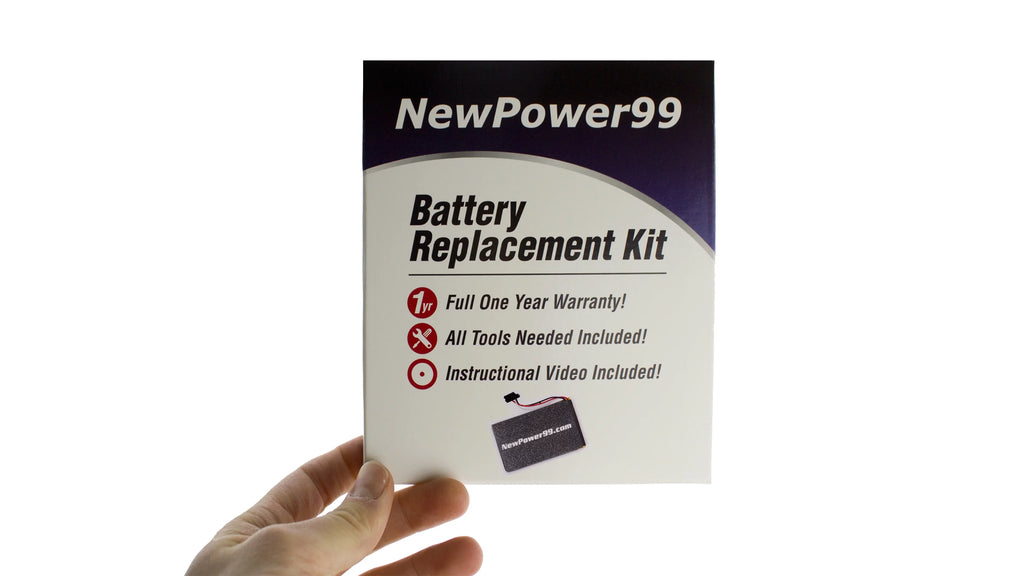 Amazon Fire  7" 4th Generation 0063 Battery Replacement Kit with Tools, Video Instructions, Extended Life Battery and Full One Year Warranty
