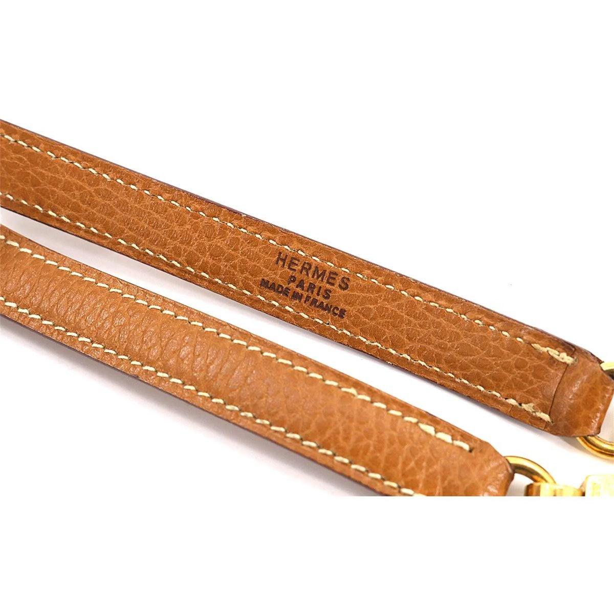 Pre-Owned Hermes  Kelly Bolide shoulder strap Ardennes gold Shoulder (Good)