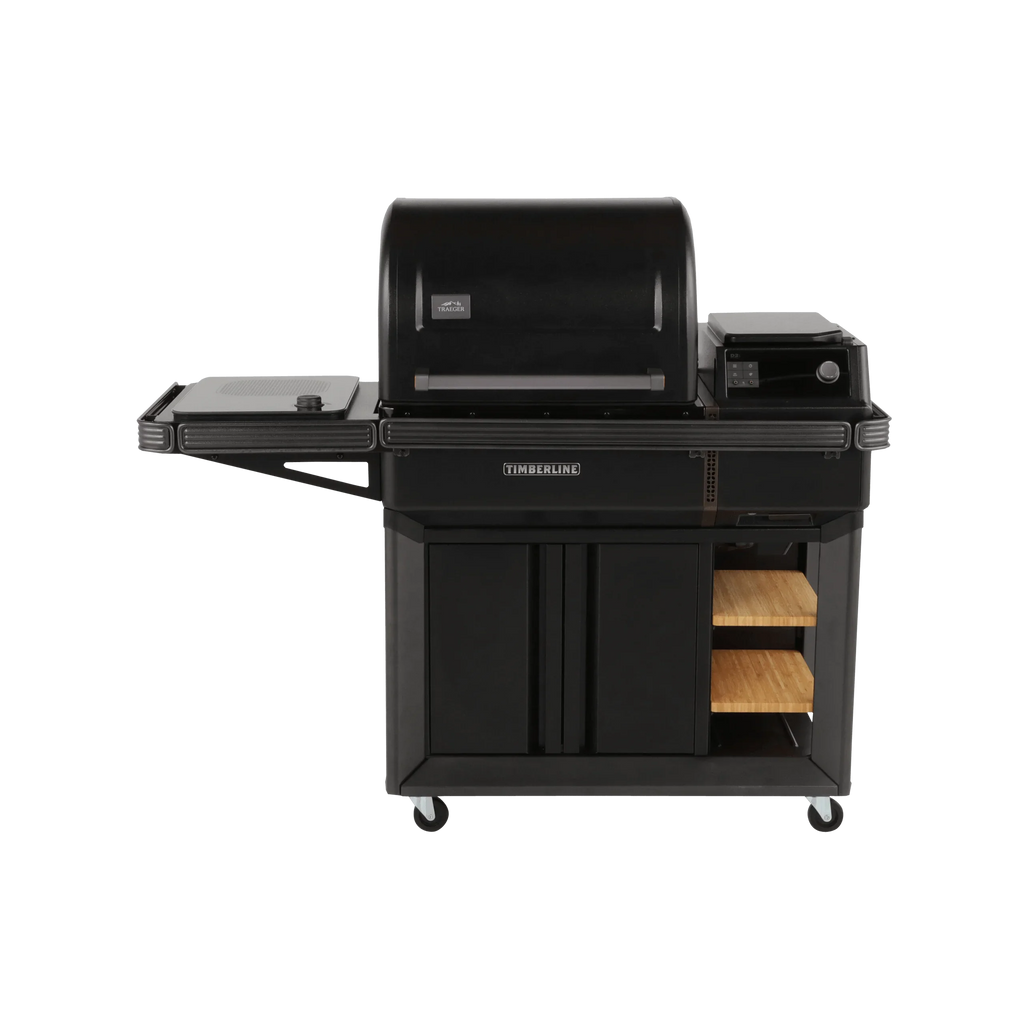 Traeger TBB86RLG Timberline Wood Pellet Grill, Smart Combustion & WiFIRE Technology - Quantity 1