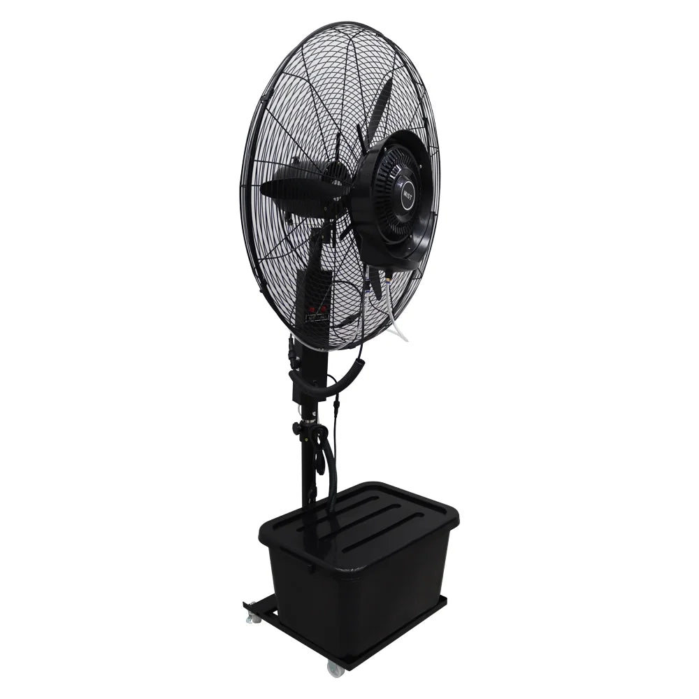 Electric Industrial Mist Fan Humidifier Cooling Spray Fan with 42L Water Tank