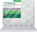 Filterbuy 17x21x1  8 Pleated   Furnace Air Filters (3-Pack)