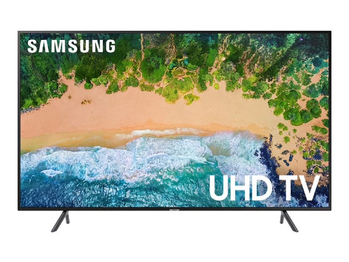 Restored Samsung 43" Class 4K (2160P) Smart   (UN43NU710DFXZA) (Refurbished)
