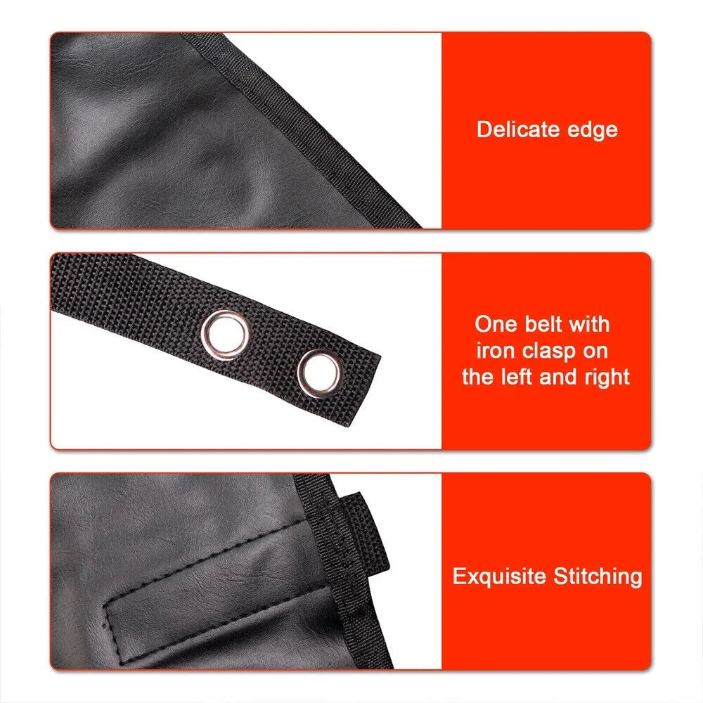 Leather Top Sunshade Protection Jeep Wrangler   07-18  Ultimate Sun Protection Easy Installation