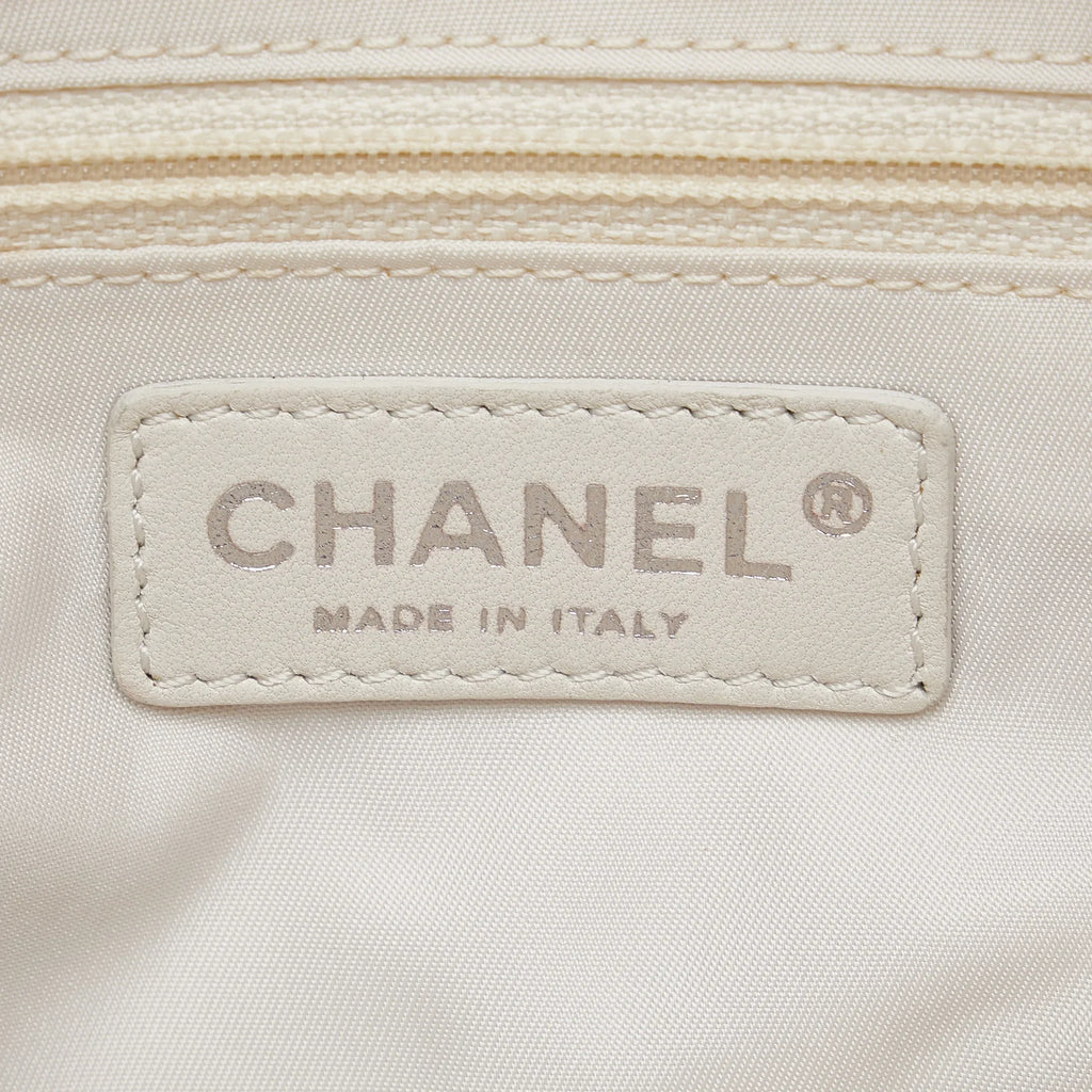Pre-Owned Authenticated Chanel Small Paris-Biarritz Tote Canvas Fabric Pink Tote Bag Unisex (Good)