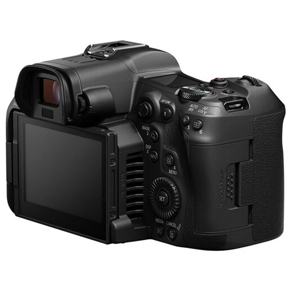 Canon  R5 C Mirrorless Cinema Camera (Body Only) with 2 Pack SanDisk 64GB Memory Card + ZeeTech Accessory Bundle