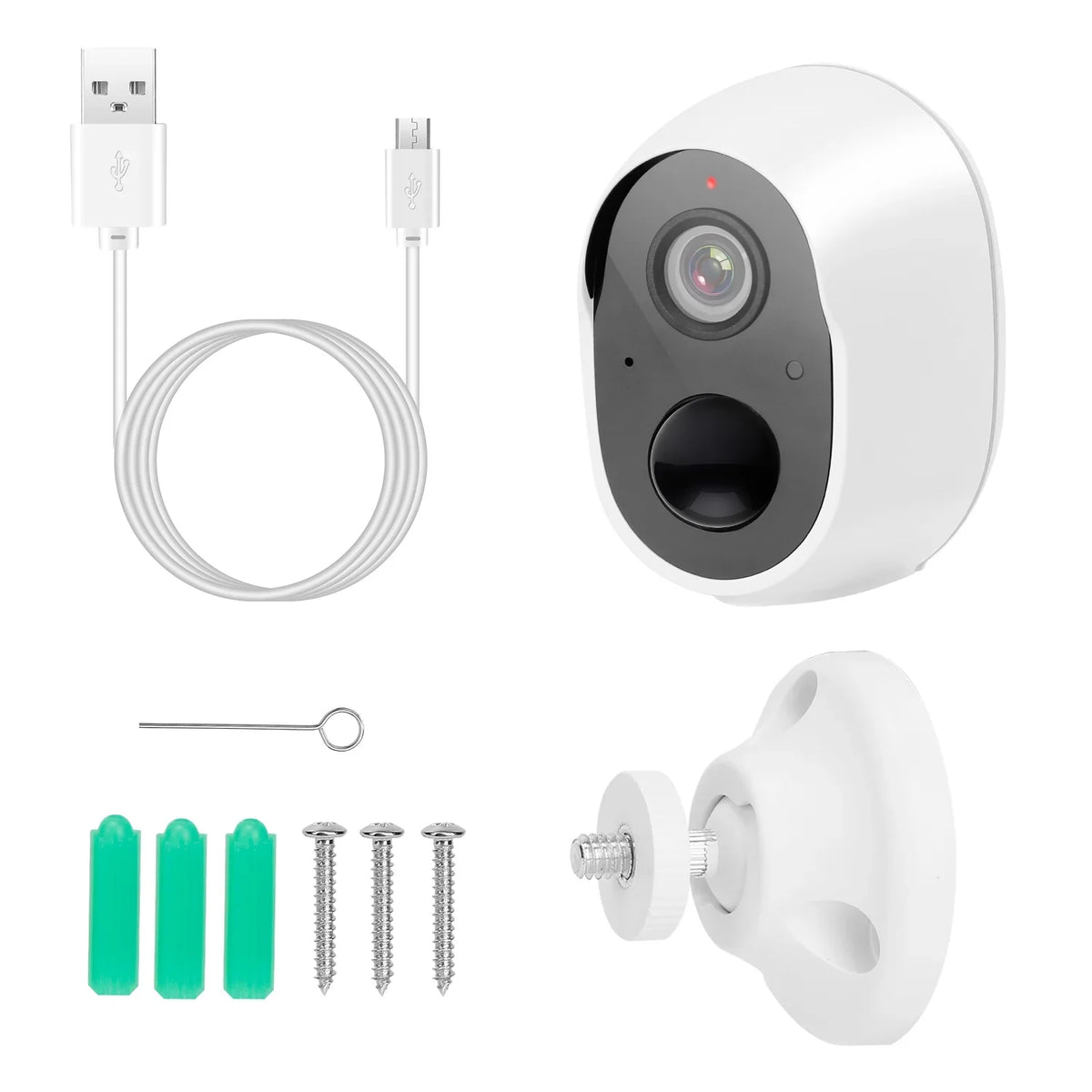 iNova 1080P  WiFi  Camera Two-Way Audio Security Surveillance Camera IP65 Waterproof